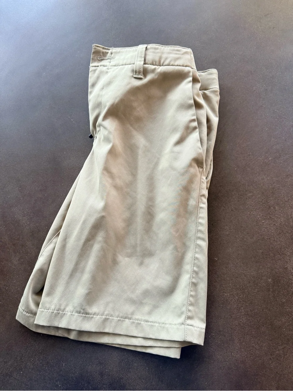 Youth Classic Tan Chino Shorts- quick dry